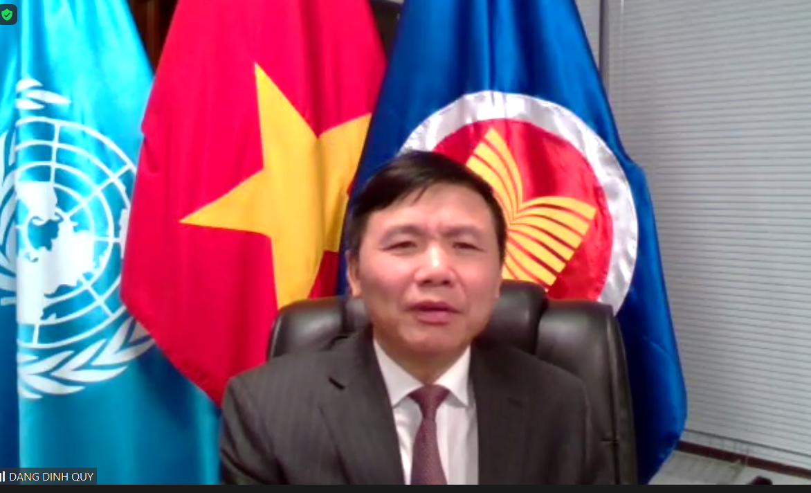 Đại sứ Đặng Đình Quý, Trưởng Phái đoàn Việt Nam tại Liên hợp quốc