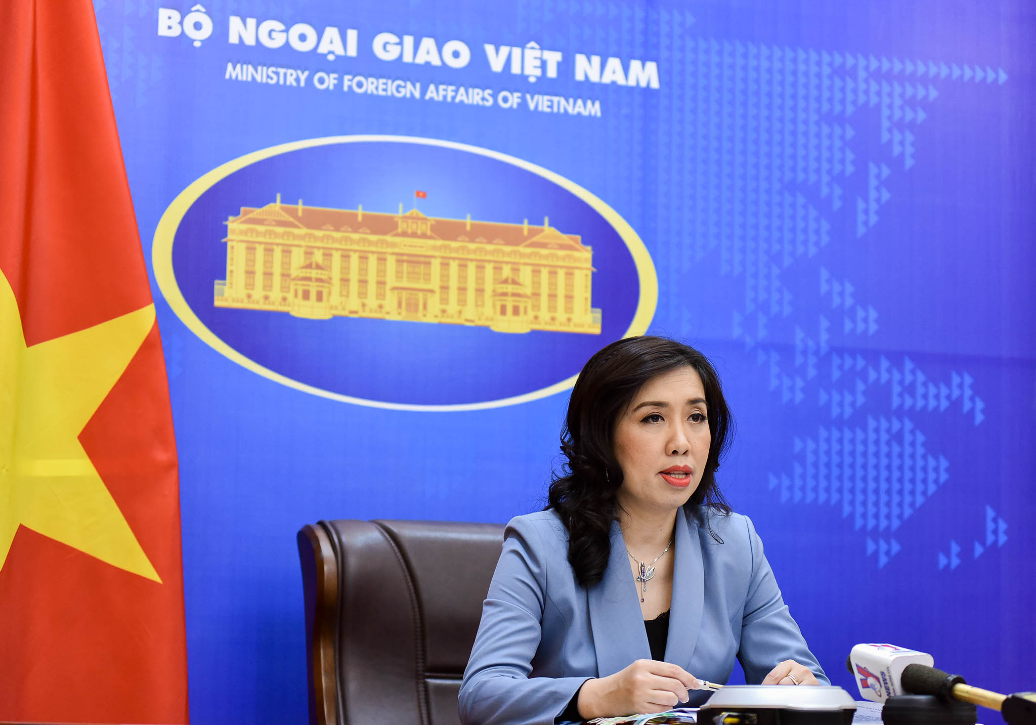 Người Phát ngôn Bộ Ngoại giao Lê Thị Thu Hằng