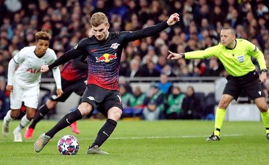 Timo Werner ghi bàn thắng duy nhất cho Leipzig
