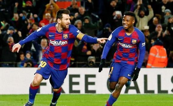 Ansu Fati được cho là người thay thế xứng đáng Messi tại Barcelona trong tương lai!