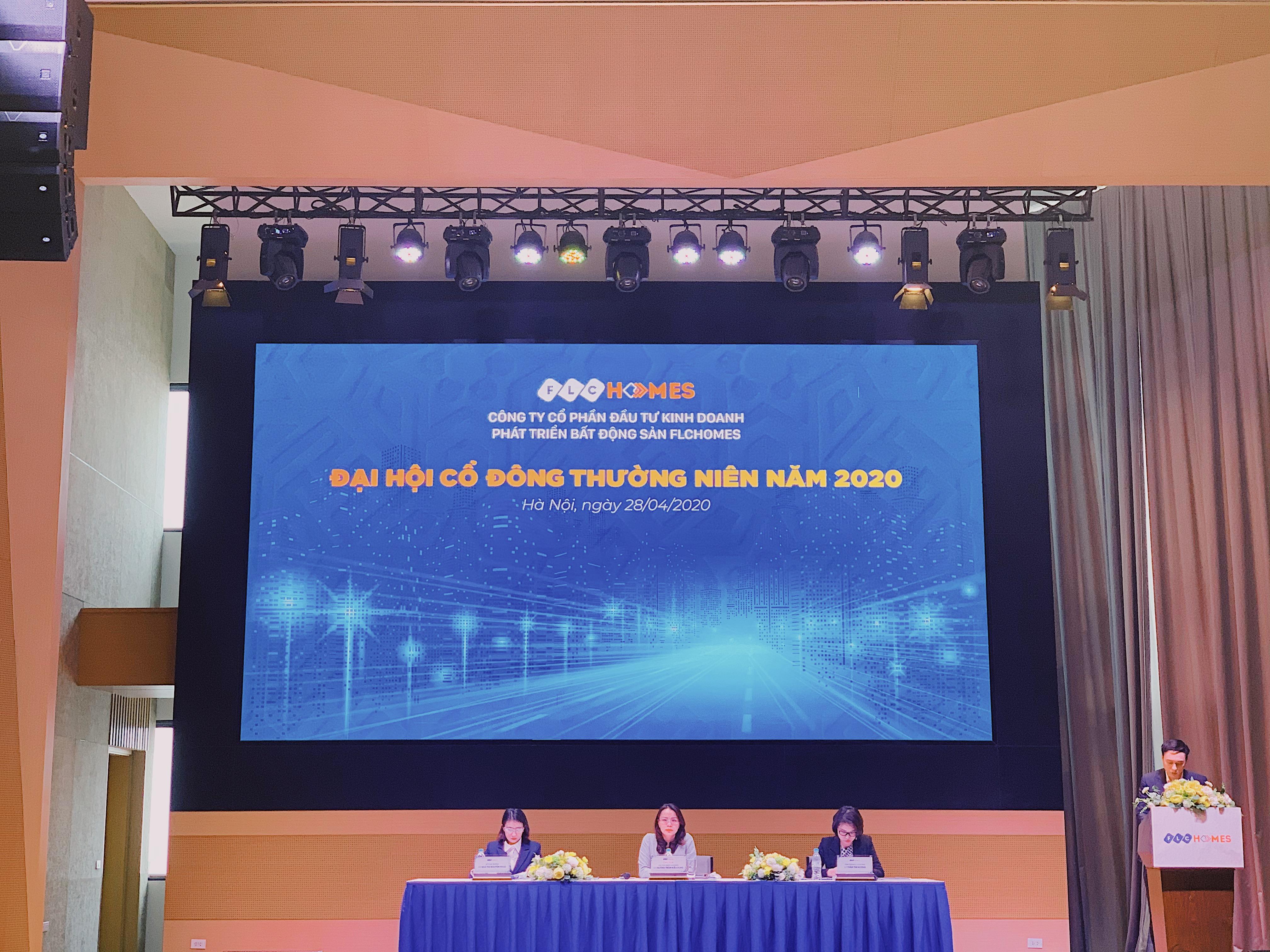 Đại hội đồng cổ đông thường niên năm 2020 Công ty FLCHomes