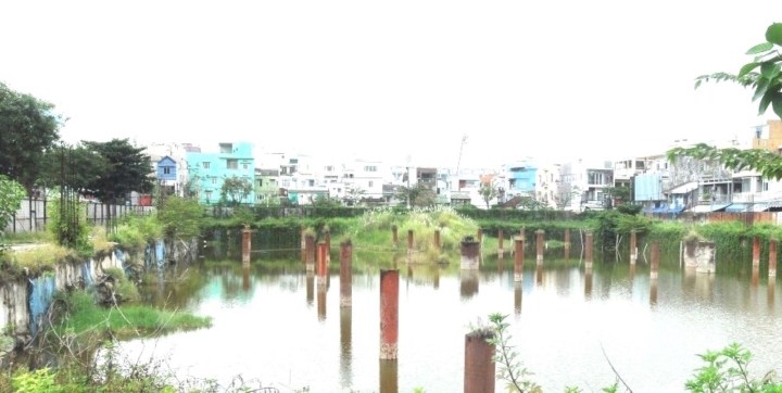 Siêu dự án giữa trung tâm TP Đà Nẵng bỏ hoang nhiều năm. 


