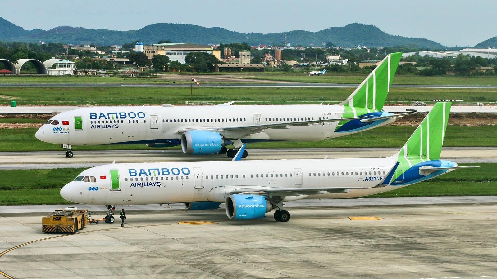 Bamboo Airways bay đúng giờ nhất tháng 4/2022, với 97,5% các chuyến bay đúng giờ - Ảnh: Minh Vũ