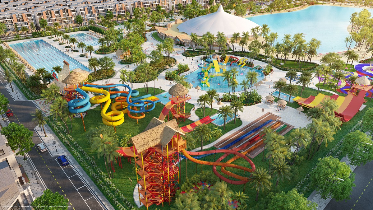 Vịnh biển kỳ quan 4 mùa quy mô hàng đầu châu Á – tiện ích điểm nhấn của dự án Vinhomes Ocean Park 3 – The Crown