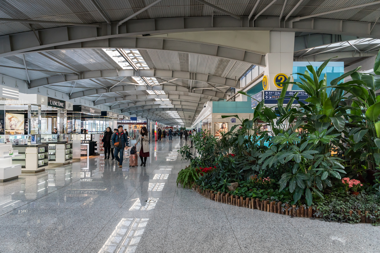 Sân bay quốc tế Đại Liên góp phần giúp thành phố Đại Liên trở thành trung tâm kinh tế quan trọng của Trung Quốc. Ảnh Shutterstock