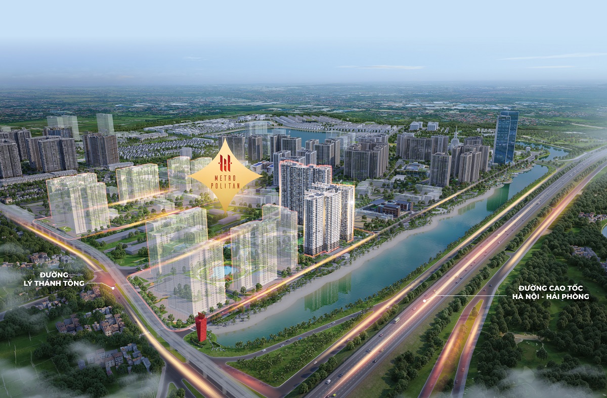 15 tòa tháp tại The Metropolitan - nguồn cung căn hộ cao cấp mới chủ lực của phía Đông Thủ đô trong thời gian tới