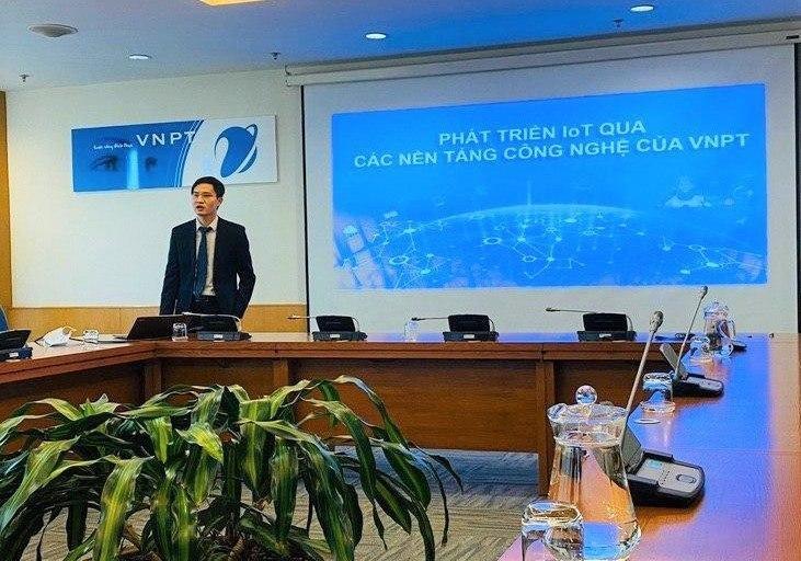 Ông Lê Quý Nam - Phó trưởng Ban Chất lượng Sản phẩm - đại diện Tổng công ty Truyền thông VNPT-Media đã tham gia hội thảo và là diễn giả chủ đề: “Phát triển dịch vụ nội dung số - Xu hướng và giải pháp công nghệ”.