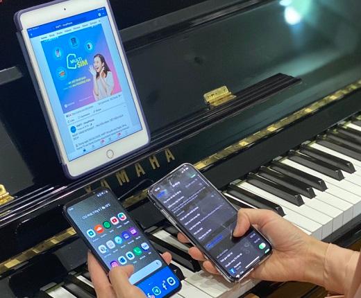 Khách hàng cài đặt MultiSim của VinaPhone