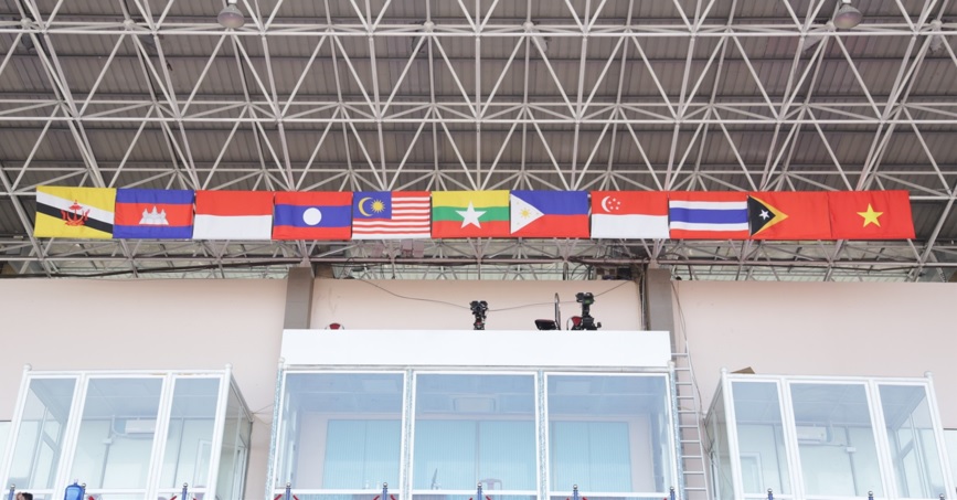 Quốc kỳ của các đội tuyển tham dự bảng A, khởi động từ 6.5.2022