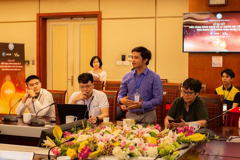 Ông Đỗ Quốc Trường - CEO VAIS chia sẻ về nền tảng công nghệ xử lý giọng nói tiếng Việt ứng dụng trí tuệ nhân tạo VAIS.