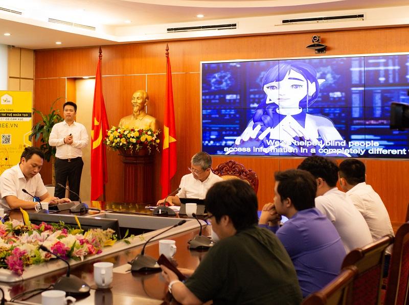Ông Hồ Minh Đức - CEO VBEE chia sẻ thông tin về nền tảng giọng nói trí tuệ nhân tạo tiếng Việt VBEE