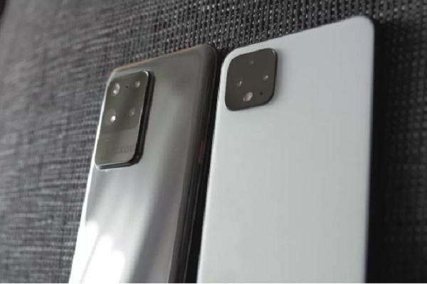 Samsung Galaxy S20 Ultra và Pixel 4 XL