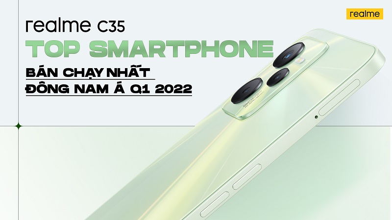 realme C35 được xem là smartphone dẫn đầu trong phân khúc giá thấp bởi thiết kế ấn tượng cùng hiệu suất mạnh mẽ
