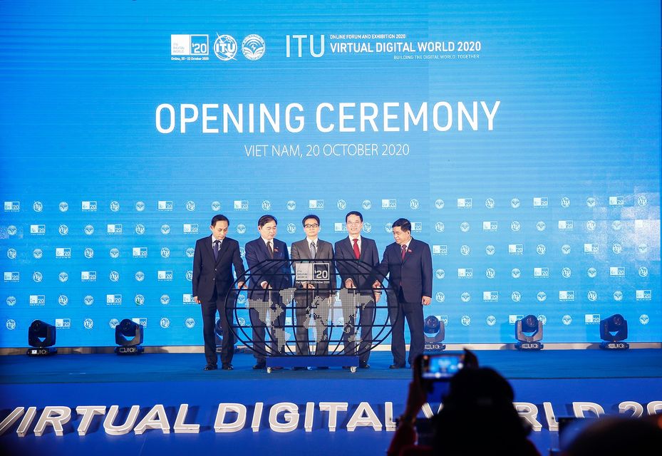 Năm 2020, Hội nghị Bộ trưởng và Triển lãm trực tuyến Thế giới Số lần đầu tiên được tổ chức theo hình thức trực tuyến theo sáng kiến của Việt Nam.