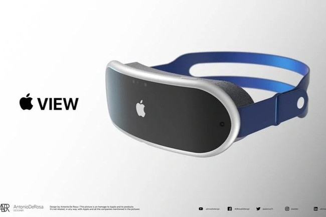 Một trong những bản dựng về chiếc kính thực tế ảo của Apple (Ảnh: MacRumors)