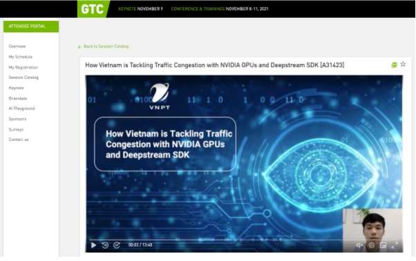 VNPT thuyết trình tại sự kiện 