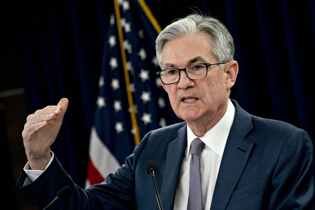 Chủ tịch FED Jerome Powell. (Ảnh: Bloomberg)