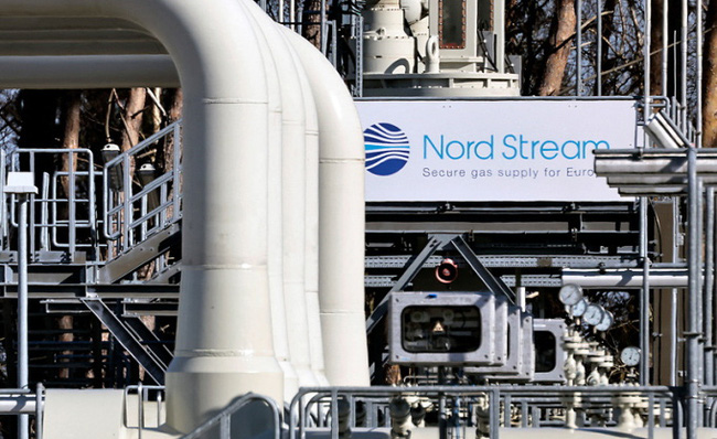 Một cơ sở trên hệ thống đường ống Dòng chảy phương Bắc 1 (Nord Stream 1) tại Lubmin, Đức ngày 8/3. Ảnh: Reuters.