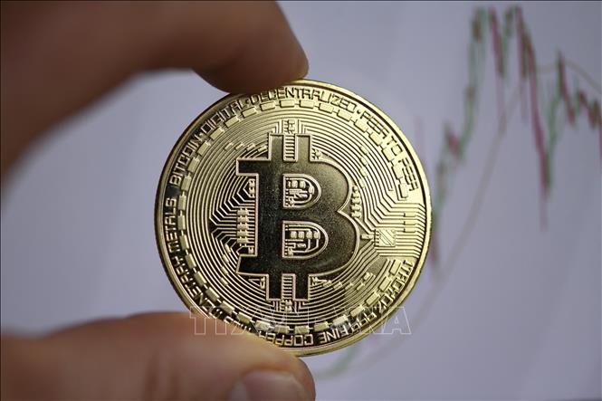 Đồng tiền kỹ thuật số Bitcoin. Ảnh minh họa: AFP/TTXVN