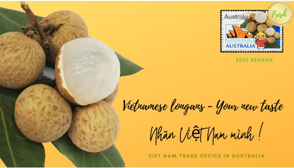 Poster quảng cáo nhãn Việt Nam trên mạng xã hội, định hướng vào các khu vực tiêu thụ tại Úc (ảnh: Thương vụ Việt Nam)