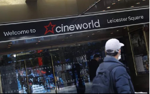 Một rạp phim của Cineworld tại London, Anh. (Ảnh: AP)