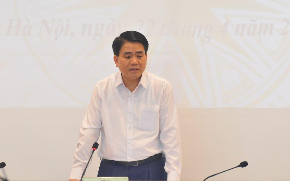 Chủ tịch UBND TP Hà Nội Nguyễn Đức Chung