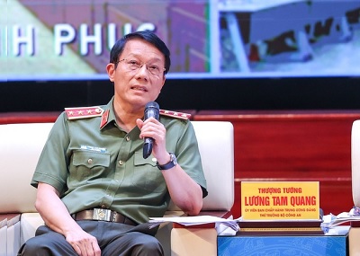 Thượng tướng Lương Quang Tam - Thứ trưởng Bộ Công an