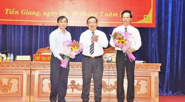 Ông Nguyễn Thành Diệu (bên phải). Ảnh IT.