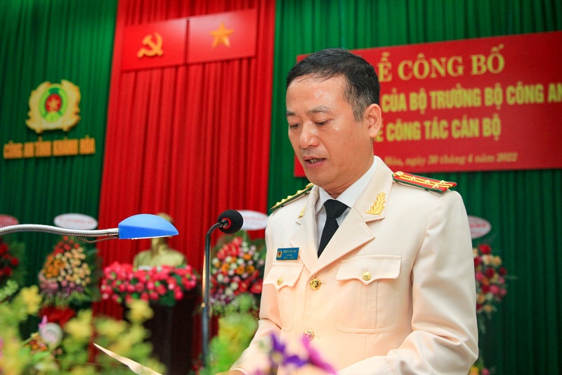 Đại tá Nguyễn Thế Hùng, Giám đốc Công an tỉnh Khánh Hòa