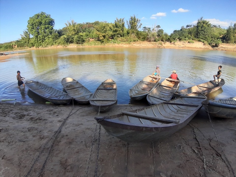 Dự án thủy điện trên sông Đắk Bla sẽ gây ảnh hưởng đến văn hóa, đời sống người dân làng du lịch. Ảnh T.T