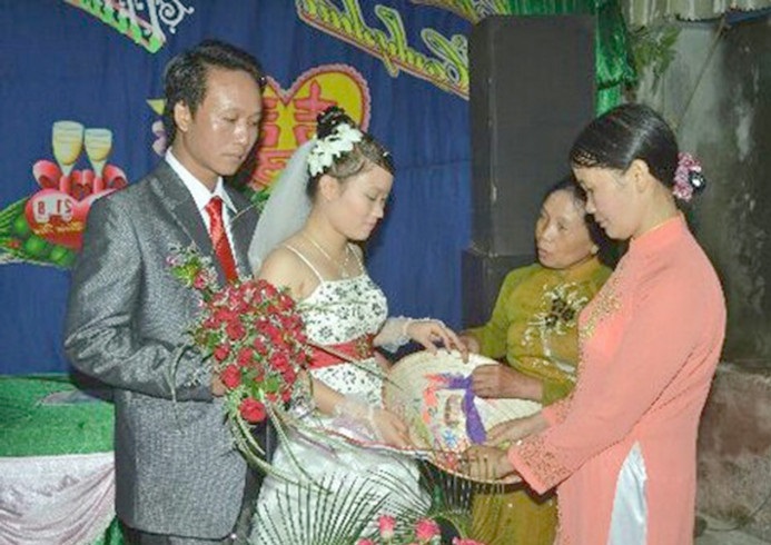Một đám cưới ở thôn Bồng Lai, nơi nhà gái không nhận tiền mừng cưới