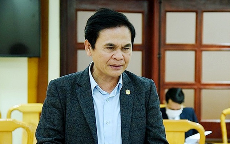 Phó Giám đốc Sở Nông nghiệp Trần Huy Oánh. (Ảnh: BHT)