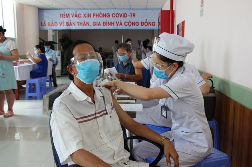 An Giang đã tiêm được hơn 2,6 triệu liều vắc xin. Ảnh: Angiang.dcs.vn