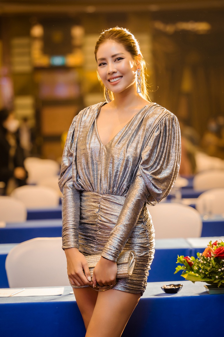 Nguyễn Thị Loan lần đầu thử sức ở vai trò diễn xuất sau hơn 10 năm hoạt động showbiz (Ảnh: Thành Đạt).