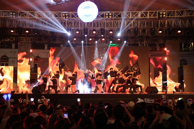 Đêm nhạc K-Pop ngày 14/5 tại Hà Nội (Ảnh: Trung tâm Văn hóa Hàn Quốc)