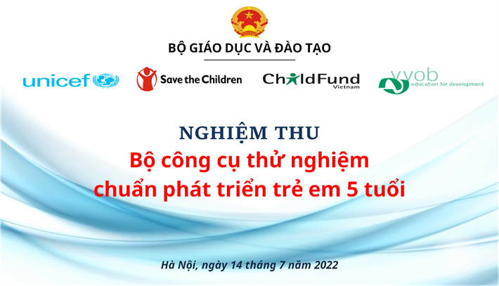 Buổi nghiệm thu được tổ chức theo hình thức trực tiếp kết hợp trực tuyến