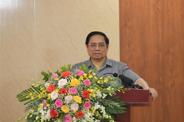 Thủ tướng Phạm Minh Chính phát biểu tại Trường THPT Yên Lập