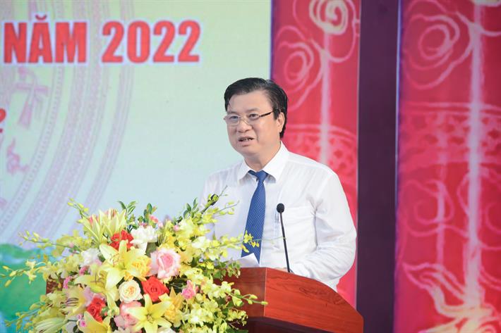 Thứ trưởng Nguyễn Hữu Độ phát biểu tại Lễ phát động