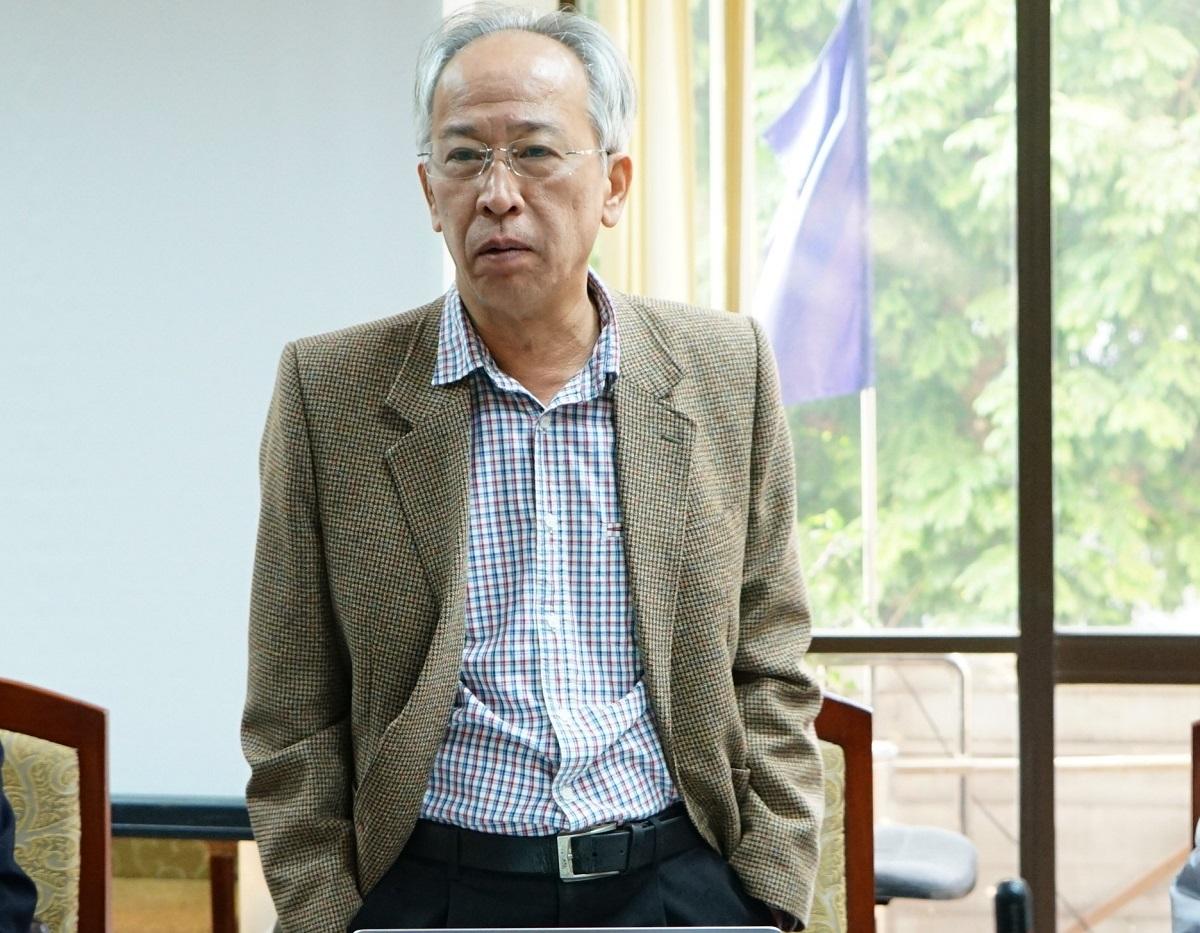 Ông Nguyễn Long - Tổng thư ký Hội Tin học VN - Chủ tịch Hội đồng sơ khảo Giải thưởng NTĐV lĩnh vực CNTT năm 2020.