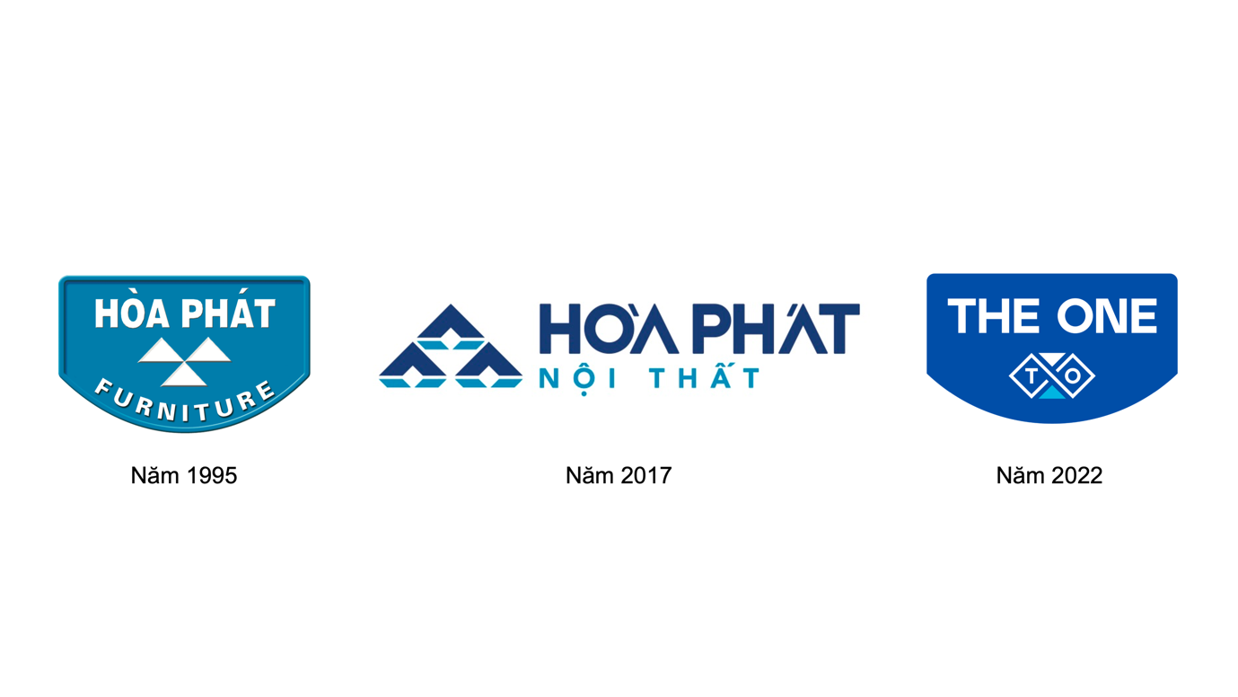 Logo mới của Nội thất Hòa Phát - nay là Nội thất The One