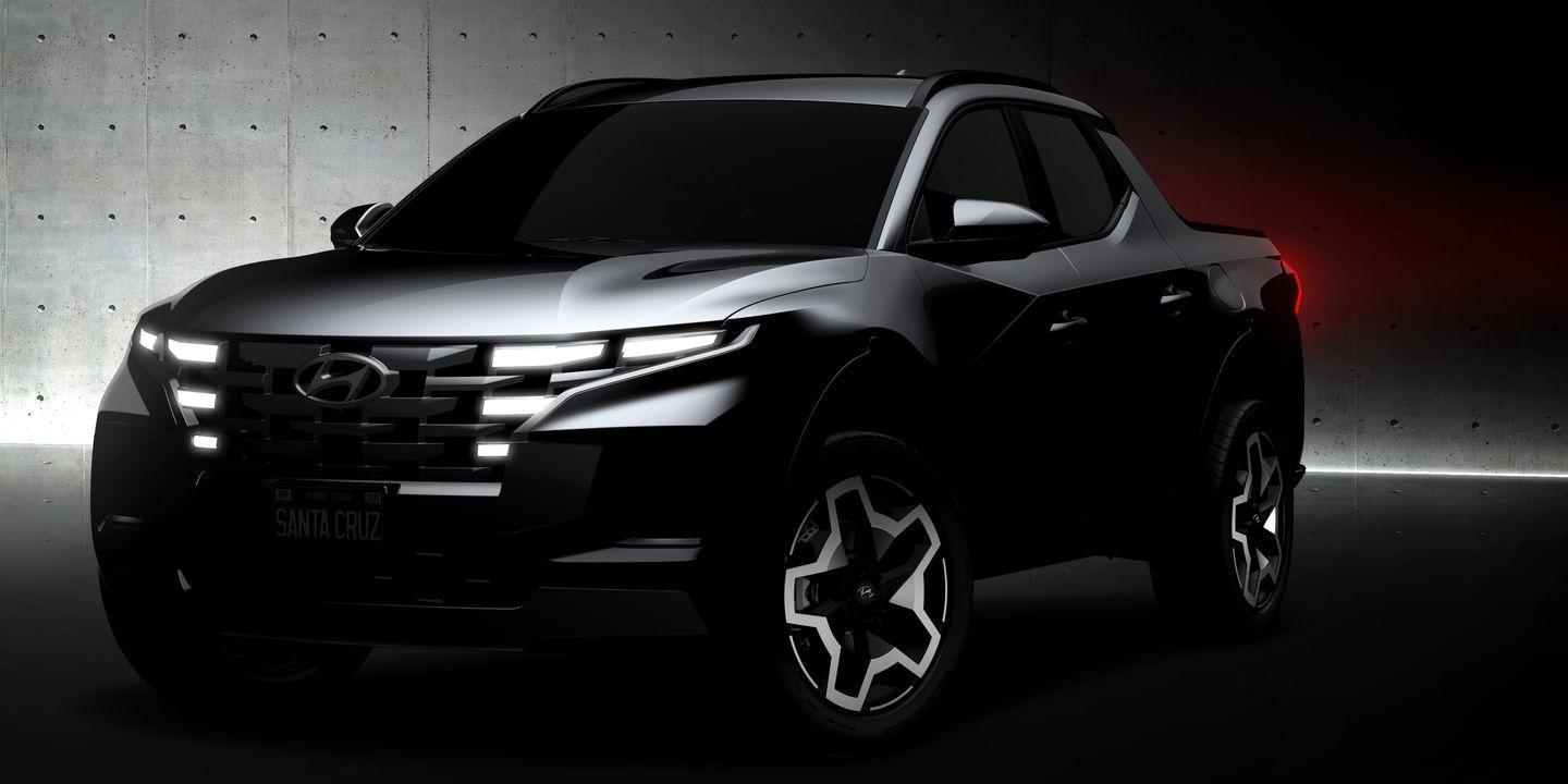 Nhiều khả năng Hyundai Santa Cruz sẽ là mẫu bán tải cỡ nhỏ với cụm lưới tản nhiệt được kế thừa từ đàn anh Tucson và Elantra
