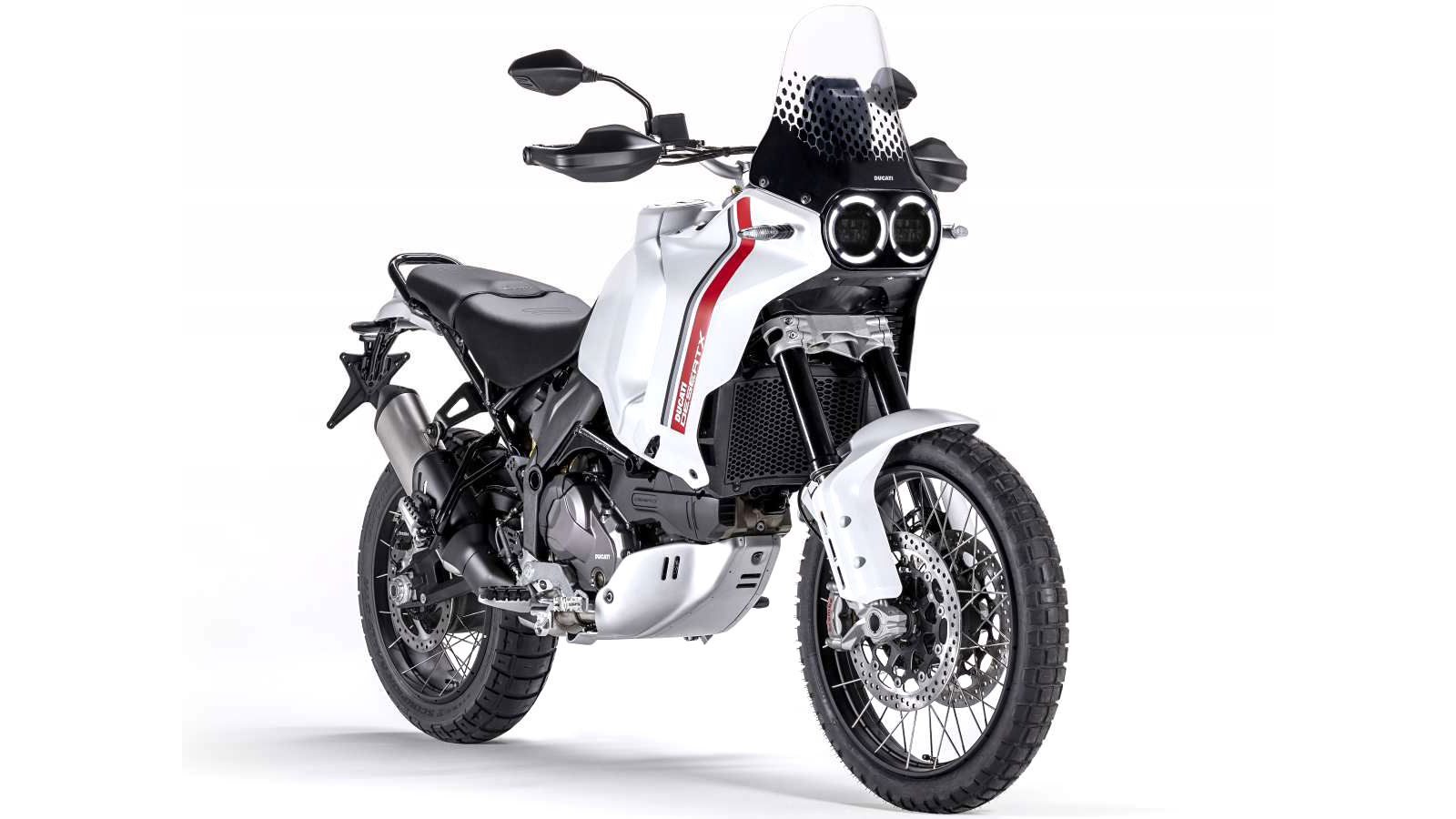 Ducati Desert X có các chế độ lái Sport, Touring, Urban và Wet thông thường, Desert X còn có cả chế độ Enduro và Rally mới.