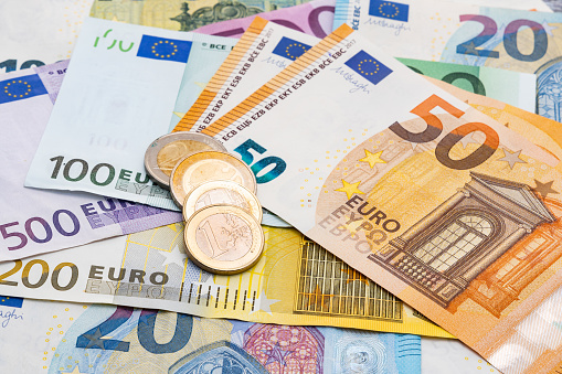 Các đồng tiền châu Âu có khả năng bị mất giá cao (Ảnh minh họa)