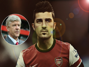 Arsenal &quot;phá két&quot; vì David Villa