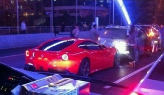 Siêu xe đua Lamborghini gặp nạn tại châu Á