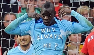 5 khoảnh khắc “vàng” của Balotelli tại Man City