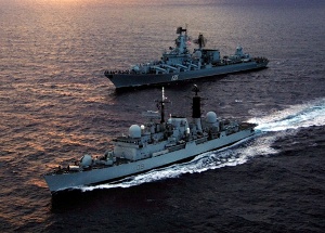  Xem chiến đấu cơ Nga yểm trợ tàu chiến phá hủy mục tiêu