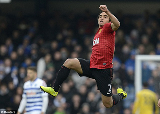 QPR 0 - 2 Man Utd: Thắng QPR, Man Utd gây áp lực lên Man City