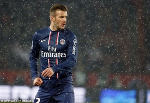 Beckham tỏa sáng ở trận ra mắt Paris St German