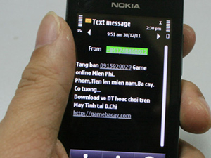 Phát tán SMS lừa đảo, bốn doanh nghiệp bị phạt 2 tỷ đồng